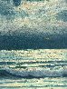 Evening Surf 1974 31x43 Original Painting by John Vignari - 3