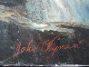 Rocky Seas 1964 24x36 Original Painting by John Vignari - 1