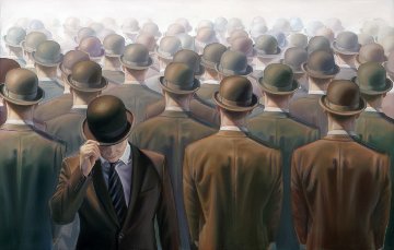 Opinion 2016 37x59 Super Huge Limited Edition Print - Viktor Friedl-Kiss Opinion 2016 37x59 Super Huge Limited Edition Print - Viktor Friedl-Kiss