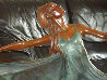 Untitled Dancer Bronze Sculpture Sculpture by Victor Villarreal - 2