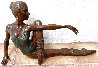 Untitled Ballerina Bronze Sculpture 1980 26 in Sculpture by Javier Villarreal - 1