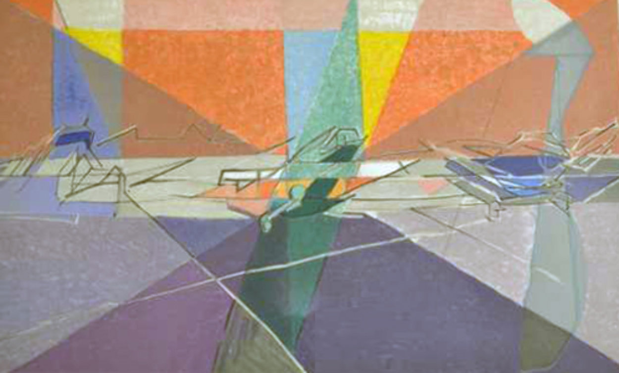 Orley 1962 Limited Edition Print by Jacques Villon Orley 1962 Limited Edition Print by Jacques Villon