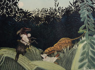 La Chasse Au Tigre (Ginestet-Pouillon 641) 1924 Limited Edition Print by Jacques Villon - 0 La Chasse Au Tigre (Ginestet-Pouillon 641) 1924 Limited Edition Print by Jacques Villon - 0