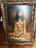 Untitled Nude 44x33 Original Painting by Larry Garrison Vincent - 1