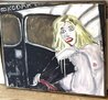 Courtney Black Cab 2004 20x16 Original Painting by Stella Vine - 2