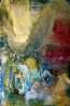 Untitled Abstract  067 2000 36x54 - Huge Original Painting by Elan Vital - 1