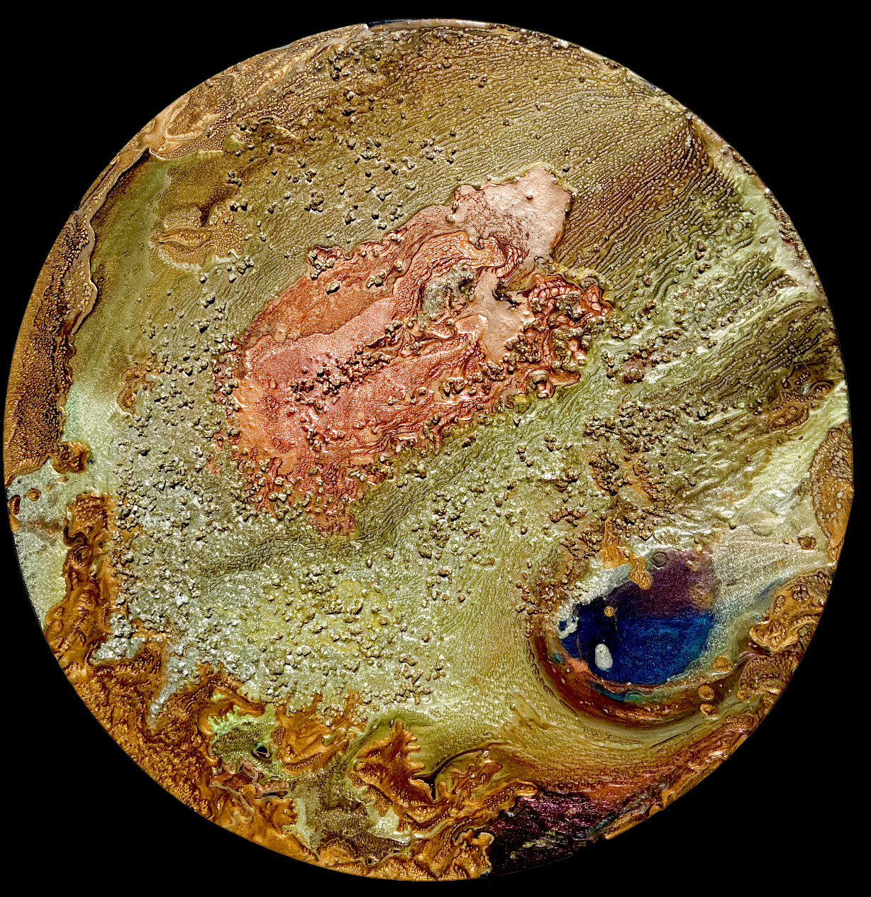 Textured Life 2008 Mixed Media on Canvas by Elan Vital - For Sale on ...