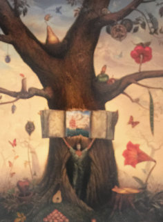 Genealogy Tree 2006 Huge Limited Edition Print - Vladimir Kush Genealogy Tree 2006 Huge Limited Edition Print - Vladimir Kush