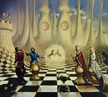 Chess 2000 Limited Edition Print - Vladimir Kush Chess 2000 Limited Edition Print - Vladimir Kush