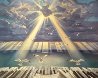 Symphony of the Sun 2016 43x52 Huge Original Painting by Vladimir Kush - 0