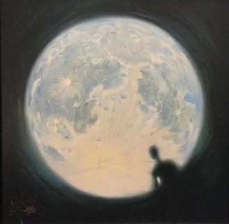 Moon Watch 2012 Limited Edition Print by Vladimir Kush
