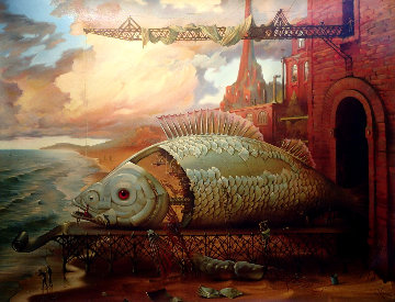 Deep Sea Project 1996 Limited Edition Print - Vladimir Kush Deep Sea Project 1996 Limited Edition Print - Vladimir Kush