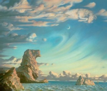 I Saved My Soul Limited Edition Print - Vladimir Kush I Saved My Soul Limited Edition Print - Vladimir Kush