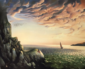 Bound For Distant Shores Limited Edition Print - Vladimir Kush Bound For Distant Shores Limited Edition Print - Vladimir Kush