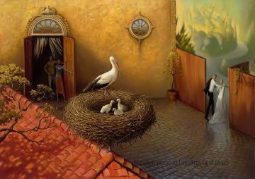 Generations Limited Edition Print - Vladimir Kush Generations Limited Edition Print - Vladimir Kush