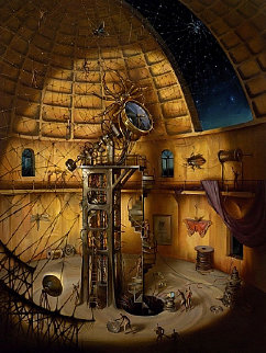 Webmaster Limited Edition Print - Vladimir Kush Webmaster Limited Edition Print - Vladimir Kush