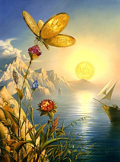 Treasure Island Limited Edition Print - Vladimir Kush Treasure Island Limited Edition Print - Vladimir Kush