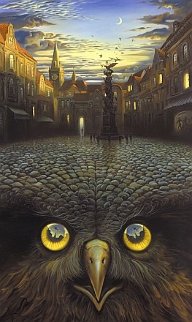 Evening Flight Limited Edition Print - Vladimir Kush Evening Flight Limited Edition Print - Vladimir Kush