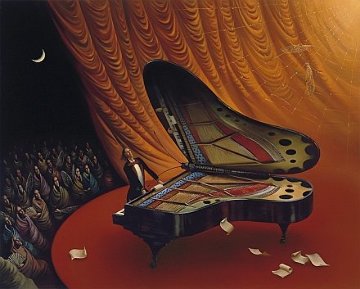 Moonlight Sonata Limited Edition Print - Vladimir Kush Moonlight Sonata Limited Edition Print - Vladimir Kush