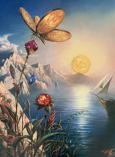 Treasure Island Limited Edition Print - Vladimir Kush Treasure Island Limited Edition Print - Vladimir Kush