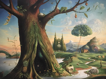 Tree of Life 2016 Limited Edition Print - Vladimir Kush Tree of Life 2016 Limited Edition Print - Vladimir Kush