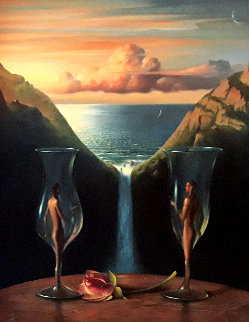 To Our Time Together 2004 Limited Edition Print - Vladimir Kush To Our Time Together 2004 Limited Edition Print - Vladimir Kush