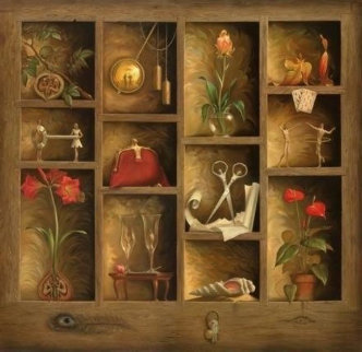 Matrix of Love Limited Edition Print - Vladimir Kush Matrix of Love Limited Edition Print - Vladimir Kush