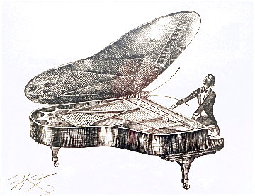 Moonlight Sonata 2012 Limited Edition Print - Vladimir Kush Moonlight Sonata 2012 Limited Edition Print - Vladimir Kush