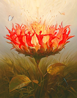 Fiery Dance Limited Edition Print - Vladimir Kush Fiery Dance Limited Edition Print - Vladimir Kush