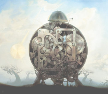 Millennium Watchman Limited Edition Print - Vladimir Kush Millennium Watchman Limited Edition Print - Vladimir Kush