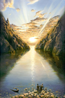 Tides of Time 2000 Limited Edition Print - Vladimir Kush Tides of Time 2000 Limited Edition Print - Vladimir Kush