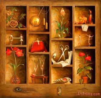 Matrix of Love 2000 Limited Edition Print - Vladimir Kush Matrix of Love 2000 Limited Edition Print - Vladimir Kush