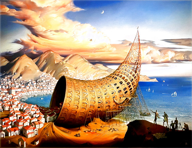 Horn of Babel 2013 Limited Edition Print by Vladimir Kush