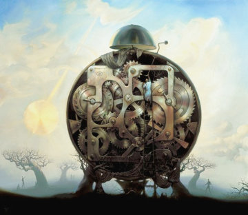 Millennium Watchman 2010 Limited Edition Print - Vladimir Kush Millennium Watchman 2010 Limited Edition Print - Vladimir Kush