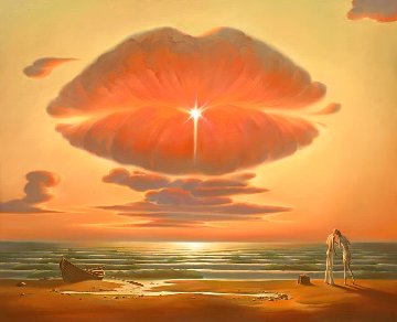 Farewell Kiss Limited Edition Print - Vladimir Kush Farewell Kiss Limited Edition Print - Vladimir Kush