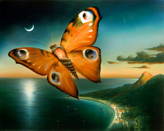 Soul Plexus 2006 - Framedc w Remarque by Vladimir Kush