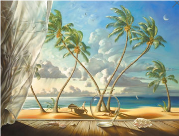 Ocean Breeze Limited Edition Print - Vladimir Kush Ocean Breeze Limited Edition Print - Vladimir Kush