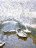 Yauza River 1988 35x28 Moscow, Russia Original Painting by Vladimir Kush - 2