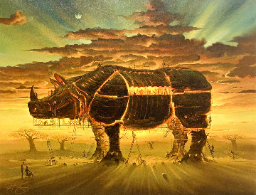 Trojan Horse Limited Edition Print - Vladimir Kush
