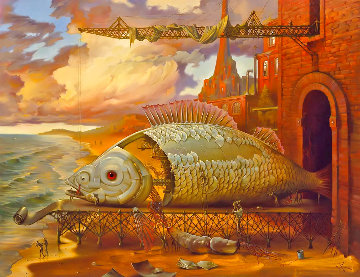 Deep Sea Project 1996 Limited Edition Print - Vladimir Kush Deep Sea Project 1996 Limited Edition Print - Vladimir Kush