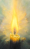 Candle II 2000 - Huge Limited Edition Print by Vladimir Kush - 0
