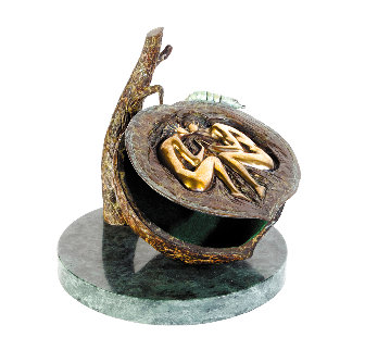 Box with a Secret Bronze Sculpture 7 in Sculpture - Vladimir Kush Box with a Secret Bronze Sculpture 7 in Sculpture - Vladimir Kush