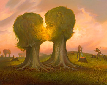 Ray of Hope Limited Edition Print - Vladimir Kush Ray of Hope Limited Edition Print - Vladimir Kush