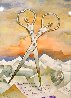 Always Together Watercolor 19x15 Watercolor by Vladimir Kush - 0