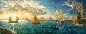 Mythology of the Oceans and Heavens AP 2011 - Huge Mural Size - 37x81 Limited Edition Print by Vladimir Kush - 0