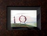 One and Zero Watercolor 2011 - 14x17 Watercolor by Vladimir Kush - 1