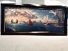 Mythology of the Oceans and Heavens - with Remarque Mural Size 37x80 Limited Edition Print by Vladimir Kush - 1