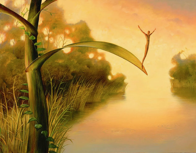 Waiting For Luck 2012 Limited Edition Print by Vladimir Kush