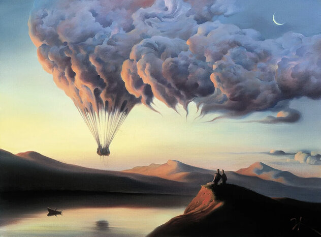 Metamorphosis - Framed Giclee on Canvas - Signed Twice by Vladimir Kush