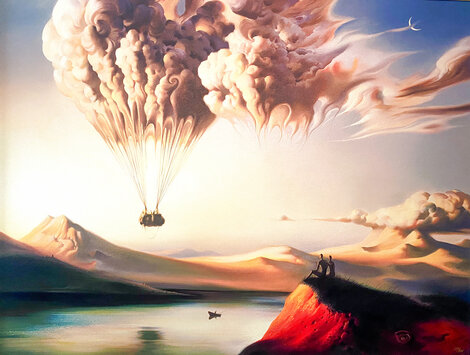 Metamorphosis II - Framed Giclee  on Canvas - Huge Limited Edition Print - Vladimir Kush